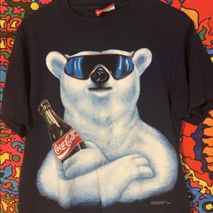 Vintage 1991 Coke Bear Shirt